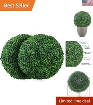 Eco-Friendly 15.7 Inch Boxwood Balls - Perfect for Weddings and Indoor D... - $1,681.19 MXN