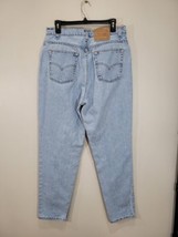 Levi&#39;s 521 Vintage Size 16 Med Tapered Fit Tapered Leg Jeans 32 W 30.5 I... - £21.55 GBP