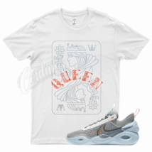 White QUEEN T Shirt for N Cosmic Unity Space Hippie Particle Grey Blue Max - £20.16 GBP+