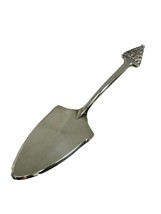 Silver Plate Christmas Tree Handle Cake Pie Server Holiday 11.25&quot; Long - $18.81