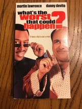 Whats The Worst That Could Happen? Martin Lawrence Danny Devito Vhs Ships N 24h - £11.02 GBP