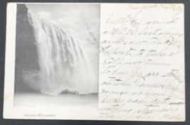 Vintage 1906 American Falls Niagara NY New York Postcard Dual Cancel - £7.41 GBP