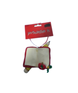 Personalize It Teacher Christmas Ornament Book Pencil Apple New W/Tag - £7.11 GBP