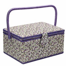 Large Sewing Basket With Accessories, Sewing Organizer Box For Sewing Supplies A - £54.34 GBP