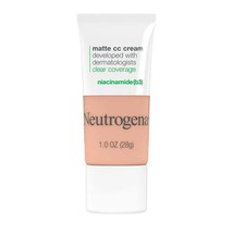 Neutrogena Clear Coverage Flawless Matte CC Cream, Vanilla, Tone 3.0 1 oz - $14.84