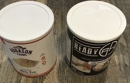 Two Cans Long Grain White Rice Emergency Food Camping Storage 30 Years - $48.99