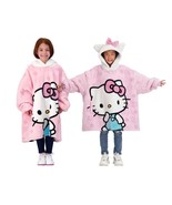 Hello Kitty Boys Girls Wayy Big Hoodie Pink Multicolor Character Kids Pu... - €38,82 EUR