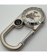 Disney ZEK Quartz Pocket Watch Men Silver Snap-on Quartz Flash Light New... - $40.37