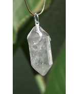 Double terminated Quartz pendant - $370.17 MXN