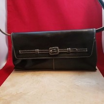 Nine West Black Shoulder Bag with Cell Holder - £10.21 GBP