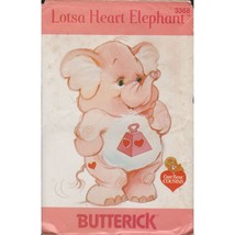 Butterick 3368 363 Care Bear Cousins Lotsa Heart Elephant Y2K Pattern Uncut Vtg - £30.81 GBP