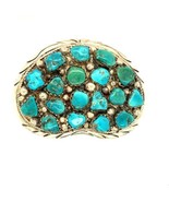 Vtg Signed 925 Sterling Navajo Native American Old Pawn Royston Turquois... - $9,314.31 MXN