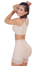 Fajas Salome 0321 Women Thigh Slim Enhancer Shapewear Butt Lift Shorts MOLDEATE - £35.00 GBP