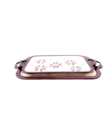 Temptations Old World Brown Set 2 Trays (or Lids) 1 Rack Excellent Condi... - $18.50