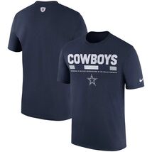 Dallas Cowboys NFL Nike Men's Navy Sideline Legend Shirt - $37.61