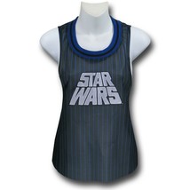 Star Wars Women&#39;s Mesh Basketball Tank Black - £7.18 GBP