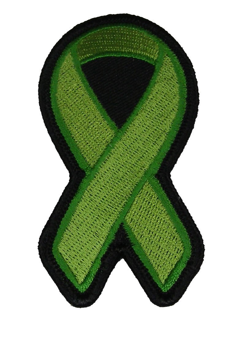 Green Ribbon for LYME Disease Kidney Cancer Carcinoma Aging Research Organ Trans - $5.58