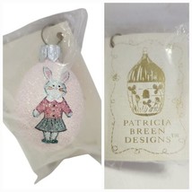 Patricia Breen 2007 Easter Ornament Bunny Girl Rare 2731 New - $193.05