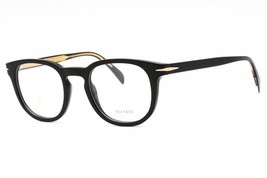 David Beckham DB 1072 0807 00 Black 50mm Eyeglasses New Authentic - $107.79