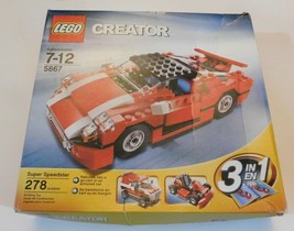 Lego Creator Super Speedster 5867 278 Pieces Brand New - £47.40 GBP