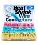  260PCS Heat Shrink Wire Connectors Kit Marine Auto Electrical Crimp Ter... - $545.74 MXN
