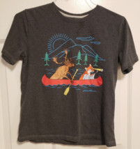 Kids Eddie Bauer Camp Canoe Tshirt - Unisex Boys L Or Girls 14/16 - Rn 157622 - £15.95 GBP