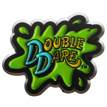 Double Dare TV Game Show Logo Enamel Metal Pin NEW UNUSED - £4.67 GBP