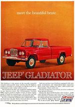 1963 Jeep Gladiator - Promotional Advertising Poster - $32.99