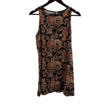 Forever 21 Paisley Print Sleeveless Dress Size Small - £8.04 GBP