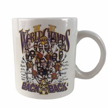 Vtg 1988 LA Lakers 87/88 World Champs Coffee Mug Back To Back Magic Kareem U11 - $45.10