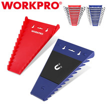 WORKPRO 2PC Magnetic Wrench Organizer Holder Set SAE 1/4&quot;-15/16&quot; Metric ... - £28.18 GBP