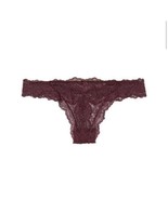 Victorias Secret DREAM ANGELS Lace Shimmer Thong Panty BNWTS SIZE XS Dar... - $265.80 MXN