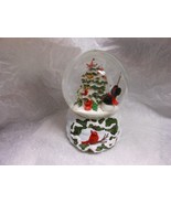 Roman Glitter Dome &quot;Winter Wonderland - Bird &amp; Snowman&quot;  Water Globe 201... - $34.62 CAD