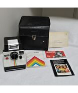 Polaroid One Step Instant Film Land Camera Rainbow Stripe Bundle Works V... - $1,436.54 MXN