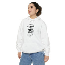 Black And White Inspirational Wilderness Exploration Unisex Hoodie - £48.60 GBP+