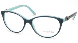 NEW Tiffany &amp; Co. TF 2113 8165 BLUE EYEGLASSES FRAME 54-16-140 B40 Italy - $142.09