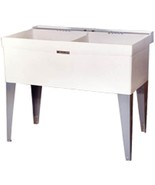 Mustee 27F Double Bowl Laundry Tub - $5,121.01 MXN