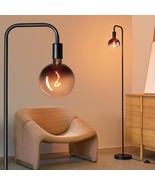 Floor Lamp For Living Room - Minimalist Industrial Standing Lamp With Mo... - £61.37 GBP
