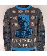 Game of Thrones Silent Night King Sweater Small Blue Gray NWT - £15.29 GBP