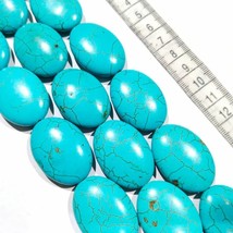 Fancy Turquoise Beads Kundan Mala Jewelry Making Raw Materialb - £21.28 GBP