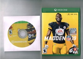 EA Sports Madden NFL 19 Xbox One video Game Disc &amp; Case - $14.57