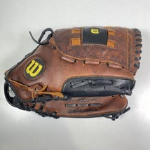 Wilson A0700 ST125 Ecco Leather Baseball Glove RHT 12.5&quot; EUC - £27.68 GBP