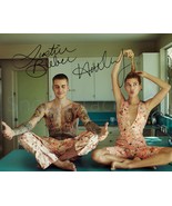 Justin Bieber Hailey Bieber Signed 8x10 Glossy Photo Autograph RP Poster... - £13.36 GBP
