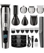 Beard Trimmer for Men - 18 Piece Mens Grooming Kit with Hair Clippers, E... - $710.76 MXN