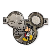 Mickey Icon Disney Hinged Pin: It All Started with a Mouse, Walter E. Di... - £23.52 GBP