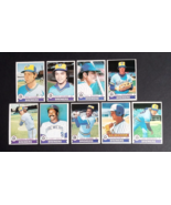 1979 O-Pee-Chee OPC Milwaukee Brewers Baseball Card Lot NM+ (9 Cards) - $12.99