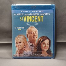 New Sealed! St. Vincent (Blu-ray, 2014) Starring Bill Murray &amp; Melissa McCarthy - £9.61 GBP