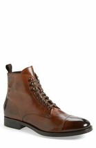 Men&#39;s Handmade Leather Ankle Boots leather Formal Lace Up Dress Boots for men - £188.78 GBP