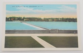 Ohio River Dam No. 46 Owensboro Kentucky Vintage Postcard Unposted - £10.10 GBP