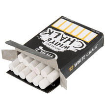 12 Piece White Chalk Set (3 Packs) - £1.72 GBP